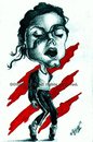 Cartoon: Michael Jackson (small) by gogna caricaturas tagged michael,jackson