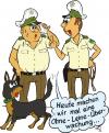 Cartoon: Ohne-Leine-Überwachung (small) by MiS09 tagged onlineüberwachung,polizei,schäuble