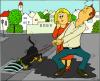 Cartoon: Unsere Viebeiner (small) by MiS09 tagged alltag partner hund vierbeiner tierliebe tierfreund