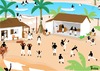 Cartoon: Memories of a beautiful Brazil (small) by Ponciano tagged ponciano,cartoon,brazil