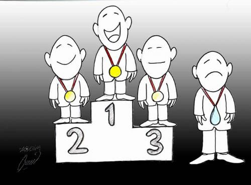 Cartoon: medal_2008 (medium) by Hossein Kazem tagged medal,2008