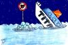 Cartoon: dont love in titanik (small) by Hossein Kazem tagged dont,love,in,titanik