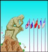 Cartoon: five plus thinking (small) by Hossein Kazem tagged five,plus,thinking