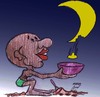 Cartoon: help in ramadan (small) by Hossein Kazem tagged help,in,ramadan