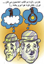 Cartoon: Laurel and Hardy (small) by Hossein Kazem tagged laurel,and,hardy