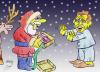Cartoon: merry_christmas_bush (small) by Hossein Kazem tagged merry,christmas,bush