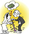 Cartoon: my love (small) by Hossein Kazem tagged love