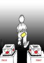 Cartoon: poor in vote (small) by Hossein Kazem tagged poor,in,vote