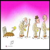 Cartoon: vote (small) by Hossein Kazem tagged vote