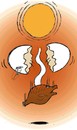 Cartoon: warm (small) by Hossein Kazem tagged warm