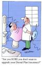 Cartoon: Dental Plan Insurance (small) by Dave Parker tagged dentist insurance health tooth
