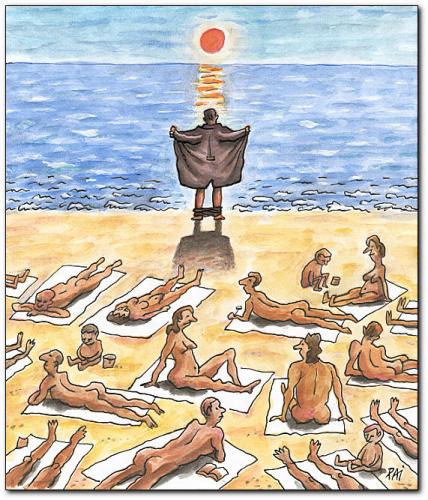 Cartoon: beach (medium) by penapai tagged bashfulness,,strand,meer,sonnen,bräunen,fkk,nackt,nacktbadestrand,exhibitionist,orientierung,sonnenanbeter,anbeten