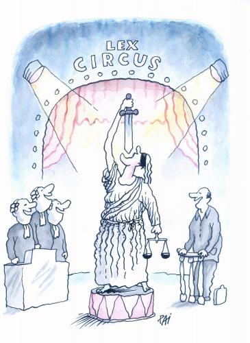 Cartoon: circus 2 (medium) by penapai tagged justice,justiz,gesetz,justitia,richter,schwertschlucker,kunststück,selbstjustiz,gerechtigkeit,statue,gericht,zirkus,manege,vorführung,vorstellung,auftritt