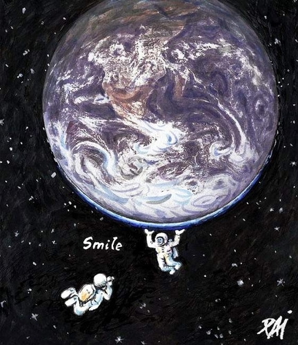 Cartoon: illusion (medium) by penapai tagged cosmos