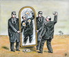 Cartoon: politician (small) by penapai tagged mirror,politician