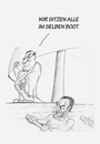 Cartoon: Das selbe Boot (small) by philipolippi tagged rom,sklaven,boot,schiff
