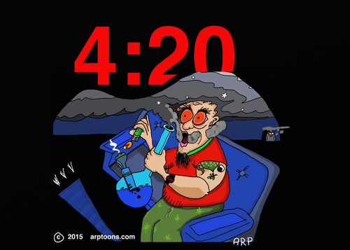 Cartoon: 420 (medium) by tonyp tagged arptoons,usa,pot,420,arp