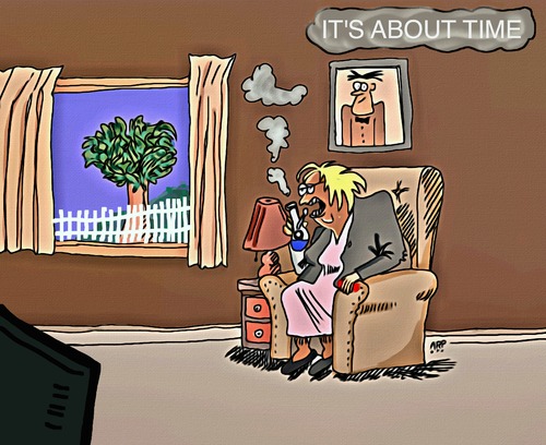 Cartoon: About time (medium) by tonyp tagged 420,pot,about,time,arp,arptoons