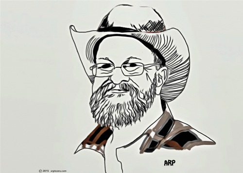 Cartoon: Karl Thurmand (medium) by tonyp tagged arp,karl,arptoons