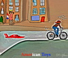 Cartoon: American Toys (small) by tonyp tagged arp,blue,brain,bulb,tonyp,toys,american,toy