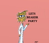 Cartoon: Beaker fun (small) by tonyp tagged arp,chief,tonyp,beaker,drink,booze