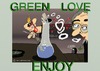 Cartoon: GREEN LOVE (small) by tonyp tagged arp 420 bong pot legal usa arptoons science