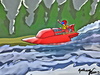 Cartoon: Hydro racing (small) by tonyp tagged hydro arp boats race racing tonyp