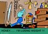 Cartoon: Losing weight (small) by tonyp tagged arp weight losing arptoons