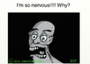 Cartoon: Nervous (small) by tonyp tagged arp nervous man black and white