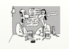 Cartoon: Small Talk (small) by tonyp tagged arp,small,talk,talking,drink,drinking