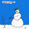 Cartoon: Snowman Weather (small) by tonyp tagged arp arptoons golf tonyp