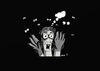 Cartoon: So scared you canT even scream (small) by tonyp tagged arp scared scream
