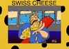 Cartoon: Swiss Cheese (small) by tonyp tagged arp swiss cheese band trip returning home