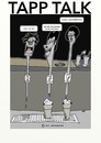 Cartoon: Tapp Talk (small) by tonyp tagged arp apps beer bar talking talk arptoons