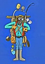 Cartoon: Urbin survivalist (small) by tonyp tagged arp,urbin,survivalist,arptoons