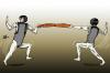 Cartoon: Fighters (small) by Fadi tagged poverty,third,world,hunger