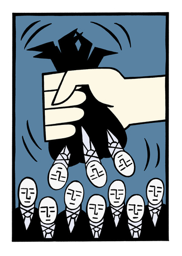 Cartoon: Revolutions (medium) by baggelboy tagged revolution,freedom,change,oppressed
