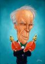 Cartoon: Clint Eastwood (small) by William Medeiros tagged movie actor