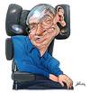 Cartoon: Stephen Hawking (small) by William Medeiros tagged scientists,intelectuals,genious,caricature