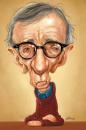 Cartoon: Woody Allen (small) by William Medeiros tagged actor director movie humour