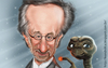 Cartoon: Steven Spielberg (small) by leandrofca tagged caricature