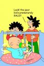Cartoon: Baby blues. (small) by daveparker tagged baby,bald,