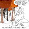 Cartoon: Herbstdepressionen (small) by eisi tagged rechts,braun