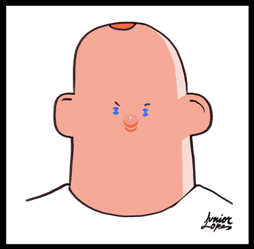 Cartoon: Wayne Rooney (medium) by juniorlopes tagged football,fußball,fussball,wm,karikatur,karikaturen,england,wayne rooney,wayne,rooney