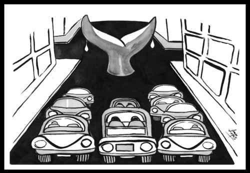 Cartoon: Whale (medium) by juniorlopes tagged cartoon