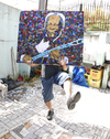 Cartoon: BB King from Brazil (small) by juniorlopes tagged bb king