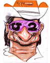 Cartoon: Bono (small) by juniorlopes tagged u2,bono,caricature