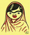 Cartoon: Malala (small) by juniorlopes tagged malala