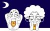 Cartoon: Tonight is the night (small) by juniorlopes tagged publicity,beer,wine
