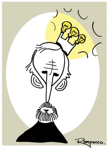 Cartoon: Penapai (medium) by Marcelo Rampazzo tagged caricature